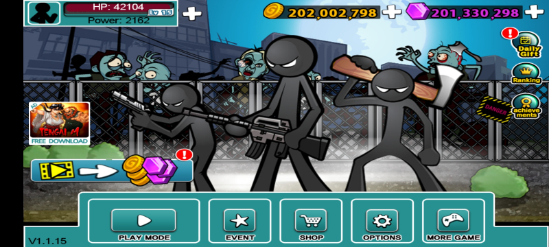 Comment image Anger of stick 5 zombie [Mod Money]