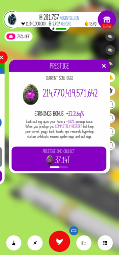 Comment image Egg, Inc. [Money mod]