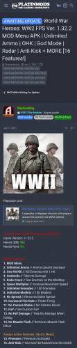 Comment image World War Heroes [Unlimited Ammo]