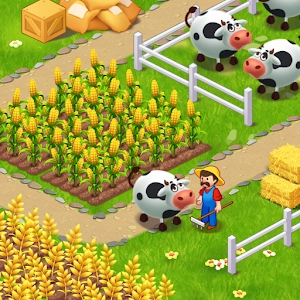 Farm City Farming & City Building - Baue eine Stadt und statte eine Farm aus
