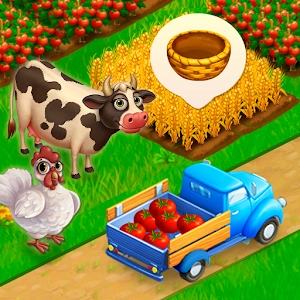 Лагуна фермеров - Adventure farming simulator with bright graphics and cute characters