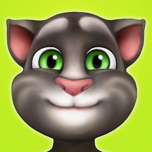 My Talking Tom [Mod money] - Grow a small speaker Tom. Play and take care of him