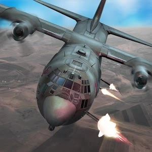 Zombie Gunship Survival [Бесконечные патроны] - Уничтожение зомби с борта самолета AC-130