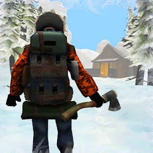 WinterCraft: Выживание в Лесу [Много денег/Бесплатные покупки] - Проработанный симулятор выживания на территории заброшенного леса