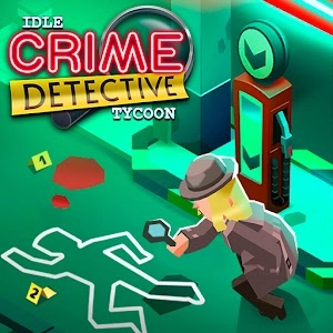 Idle Crime Detective Tycoon [Money mod] - Management of a detective agency in an exciting idle arcade