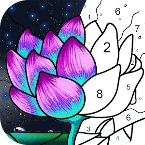Paint By Number Free Coloring Book & Puzzle Game [Unlocked] - Entspannendes Malen nach Zahlen