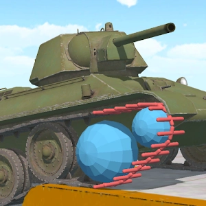 Tank Physics Mobile [unlocked/Adfree] - Tank driving simulator with realistic physics