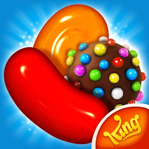 Candy Crush Saga - Wir stellen Süßigkeiten drei hintereinander auf