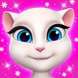 My Talking Angela [Money mod] - Educate Angela from the first days of life