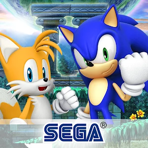 Sonic The Hedgehog 4 Episode II - منصة آركيد براقة مع بطل عبادة