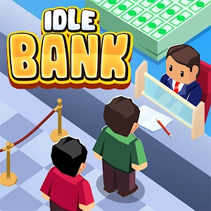 Idle Bank [Много денег/без рекламы] - Увлекательный Idle-симулятор работы банкира