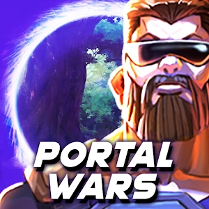 Portal Wars - A battle royale in a fantasy world with an interesting stylization of locations
