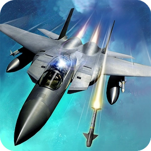 Воздушные битвы 3D [Много денег] - Зрелищный 3D экшен с эпическими миссиями
