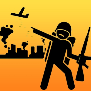 Stickmans of Wars: RPG Shooter [Money mod] - Arcade for survival with a skillful and brave fighter