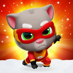 Talking Tom Hero Dash [Mod Money] - Awesome runner with Talking Tom and his friends