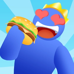 Eating Hero: Clicker Food Game [No Ads] - Unterhaltsames Arcade-Spiel mit Esswettbewerben