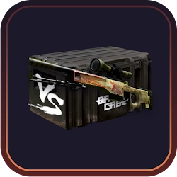 Case Battle Skins Simulator ampndash Idle Clicker Games [unlocked/Adfree] - Simulador de apertura de maletines y creación de armas.