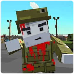 Blocky Zombie Survival 2 [No Ads] - 第一人稱方塊殭屍射擊遊戲的續集