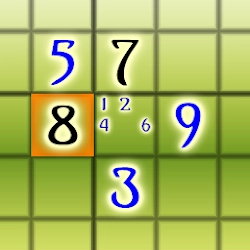 Sudoku - Классическая вариация судоку с большим набором уровней