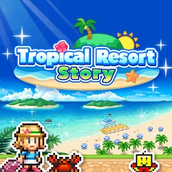 Tropical Resort Story [Patched] - Tropical resort development in pixel simulator