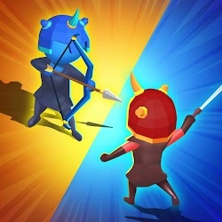 Draw Castle War [Free Shoping] - Arcade action with stickmen and unusual gameplay