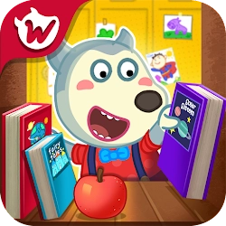 Wolfoo School Alphabet, Number [No Ads] - 卡通风格的儿童教育游戏集