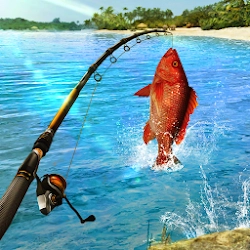 Fishing Clash Catching Fish Game Bass Hunting 3D [Mod Menu] - محاكاة الصيد مع مواد ثلاثية الأبعاد عالية الجودة