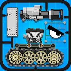 Super Tank Rumble - Create the best tank and compete online