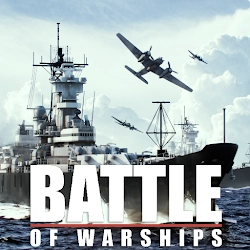 Battle of Warships Naval Blitz [Mod Money] - 手机和平板电脑上流行的船舶动作