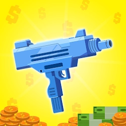 Gun Idle [unlocked/Mod Money/Adfree] - Shooting targets with a variety of weapons