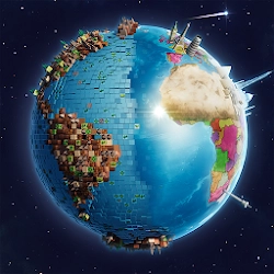 Idle World ! [Много денег] - Развивайте планету Земля в аркадном кликере