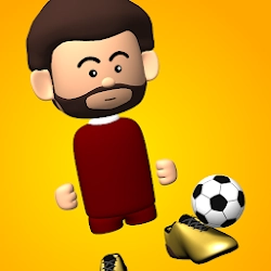 The Real Juggle Pro Freestyle Soccer [Mod Money/Adfree] - A bright sports arcade game with a variety of game modes