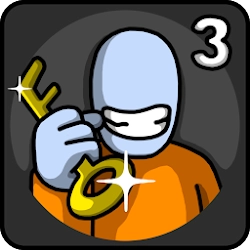 One Level 3 Stickman Jailbreak - The third part of an exciting arcade game with Stickman