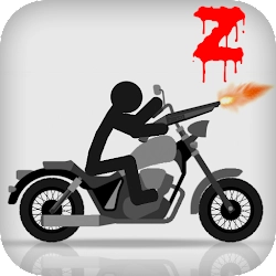 Stickman Destruction Zombie Annihilation Games [Много денег/без рекламы] - Безумная и динамичная гоночная аркада со Стикманами