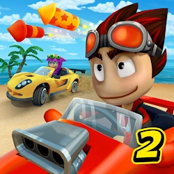Beach Buggy Racing 2 [Mod money] - سباق أركيد ممتع وممتع