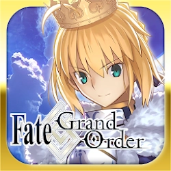 FateGrand Order English - لعبة تقمص أدوار إستراتيجية خيالية مع معارك قائمة على الأدوار
