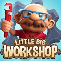 Little Big Workshop [Money mod] - تطوير المصنع وإنشاء أدوات رائعة