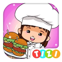 Tizi Town: My Restaurant Games [Unlocked] - The role of a chef in a casual simulator for kids