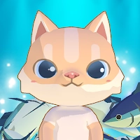 The Cat Fishing Village [Money mod] - تطوير قرية صيد مريحة للقطط اللطيفة