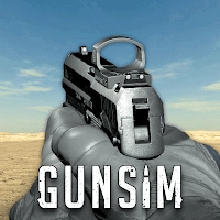 GUNSIM - 3D FPS Shooting Guns [Money mod] - Simulador de armas de fuego con vista en primera persona.