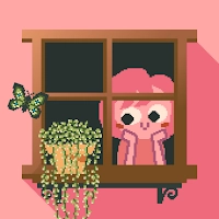 Window Garden - Lofi Idle Game [Money mod] - 带有植物的有趣像素电子蛋