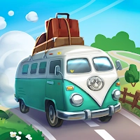 Road Trip: Royal merge games [Money mod] - A unique world of story adventures in a puzzle game with fusion mechanics