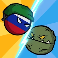 Countryballs - Zombie Attack [Lots of diamonds] - Arcade zombie action with strategy and tower defense elements