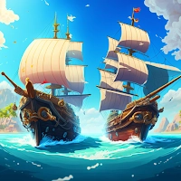 Pirate Raid Caribbean Battle [Adfree] - Abenteuer-Arcade-Actionspiel mit Simulationselementen