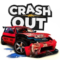 CrashOut: Car Demolition Derby [Money mod] - Carreras extremas de derbi de demolición en 3D
