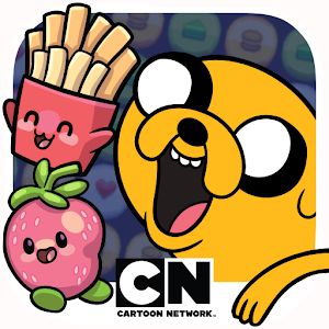 Cartoon Networks Match Land - Сражайтесь с едой в забавной аркаде
