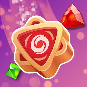 Gems Valley - Colorful puzzle in the genre of three in a row