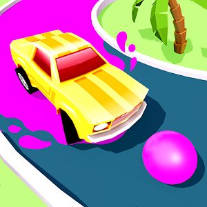 Painty Drift - Красочная гоночная аркада в 3D