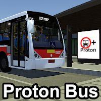 Proton Bus Simulator (BETA) [Unlocked] - Подвозим пассажиров, катаемся по городу