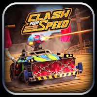 Clash for Speed Xtreme Combat Racing [Много денег] - Гонка на выживание с редактором уровней